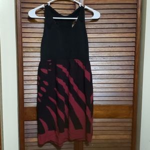 Hawaiian pareo racer back tank dress